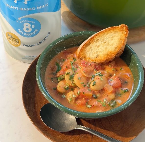 Creamy Butter Bean and Tomato Stew