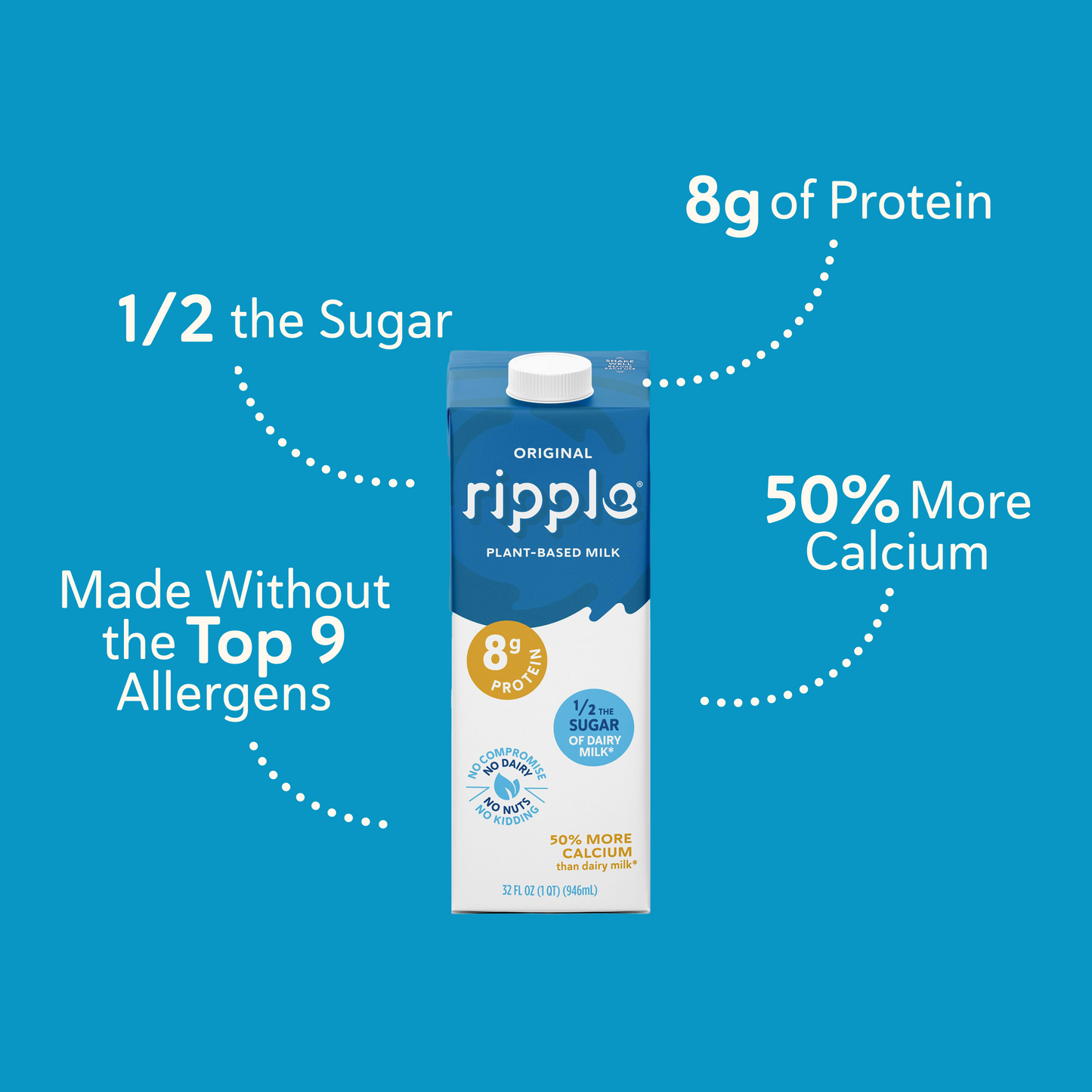Ripple Shelf-Stable Original Milk (1-pack)