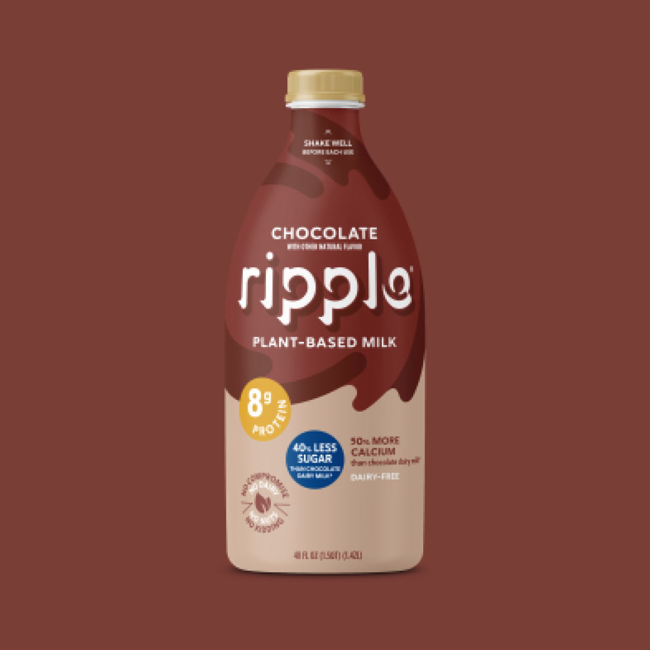 Ripple Refrigerated Chocolate Milk Ripple Foods 1185