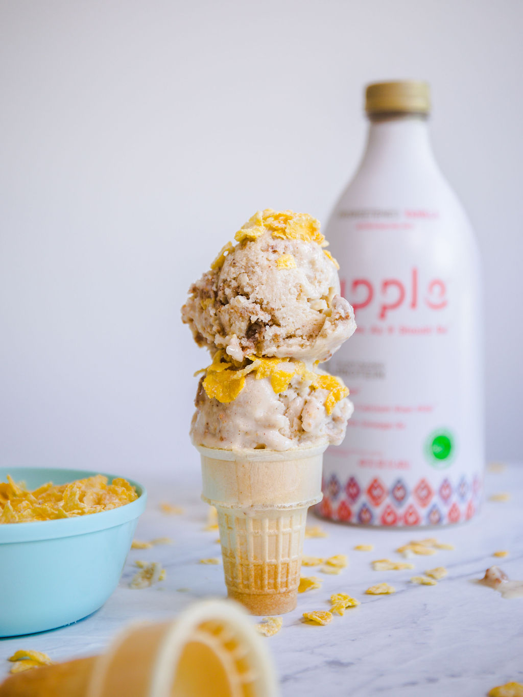 Vegan Cereal Milk Ice Cream