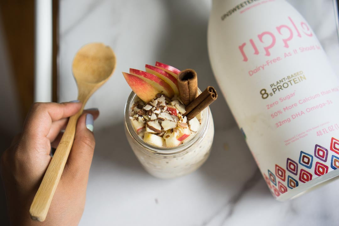 Apple Pie Overnight Oats