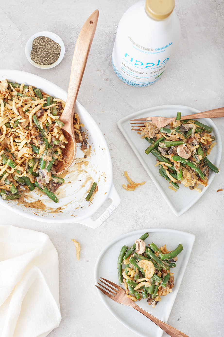 Vegan Green Bean Casserole