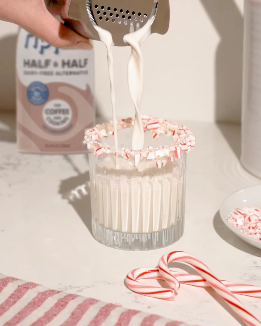 Candy Cane Martini