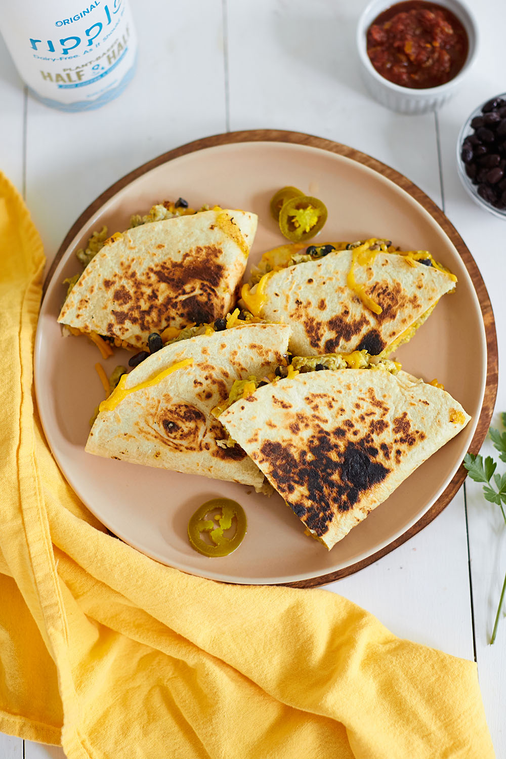 Southwest Breakfast Quesadillas Sugar Shortcakes