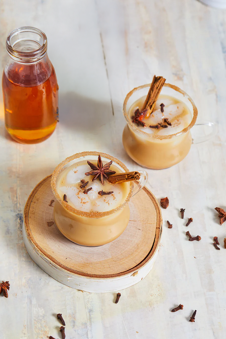 Iced Spiced Bourbon Chai