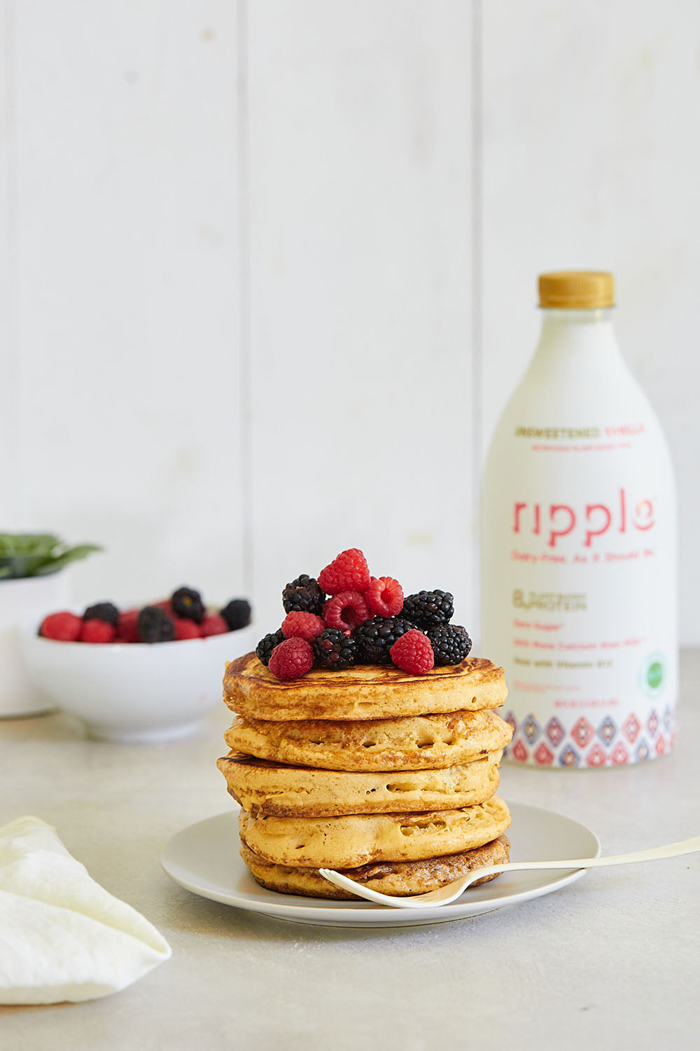 Super Fluffy (Vegan) Pancakes