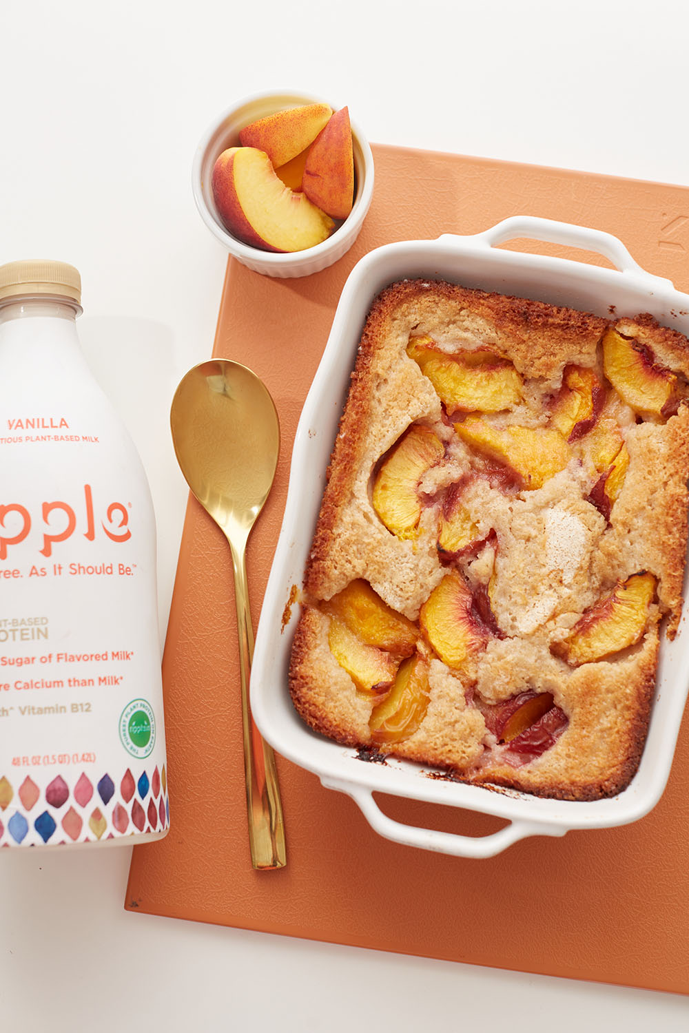 Summery Peach Cobbler