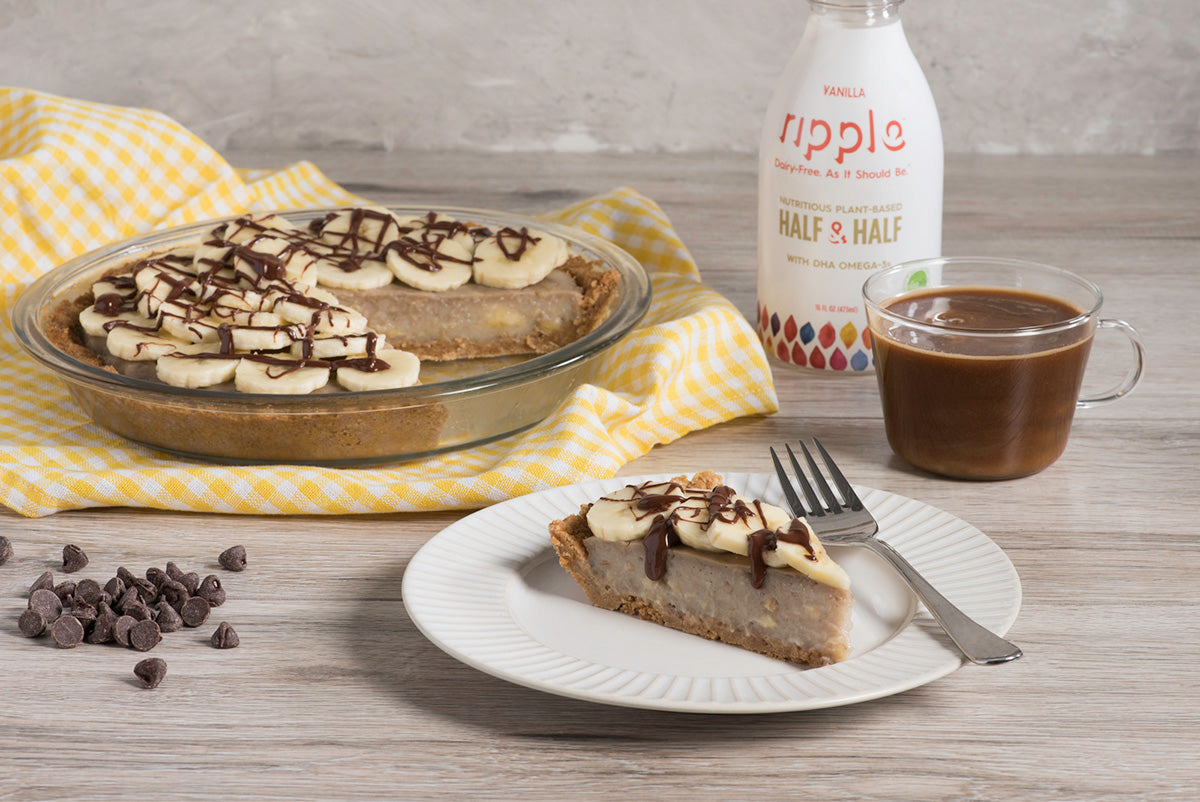 Vegan Banana Cream Pie