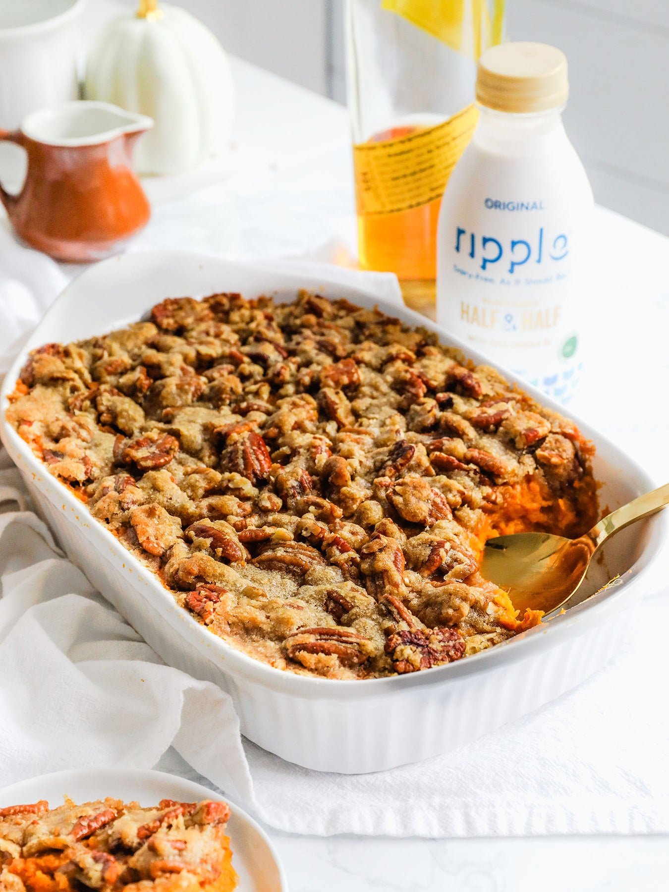 Bourbon Sweet Potato Casserole