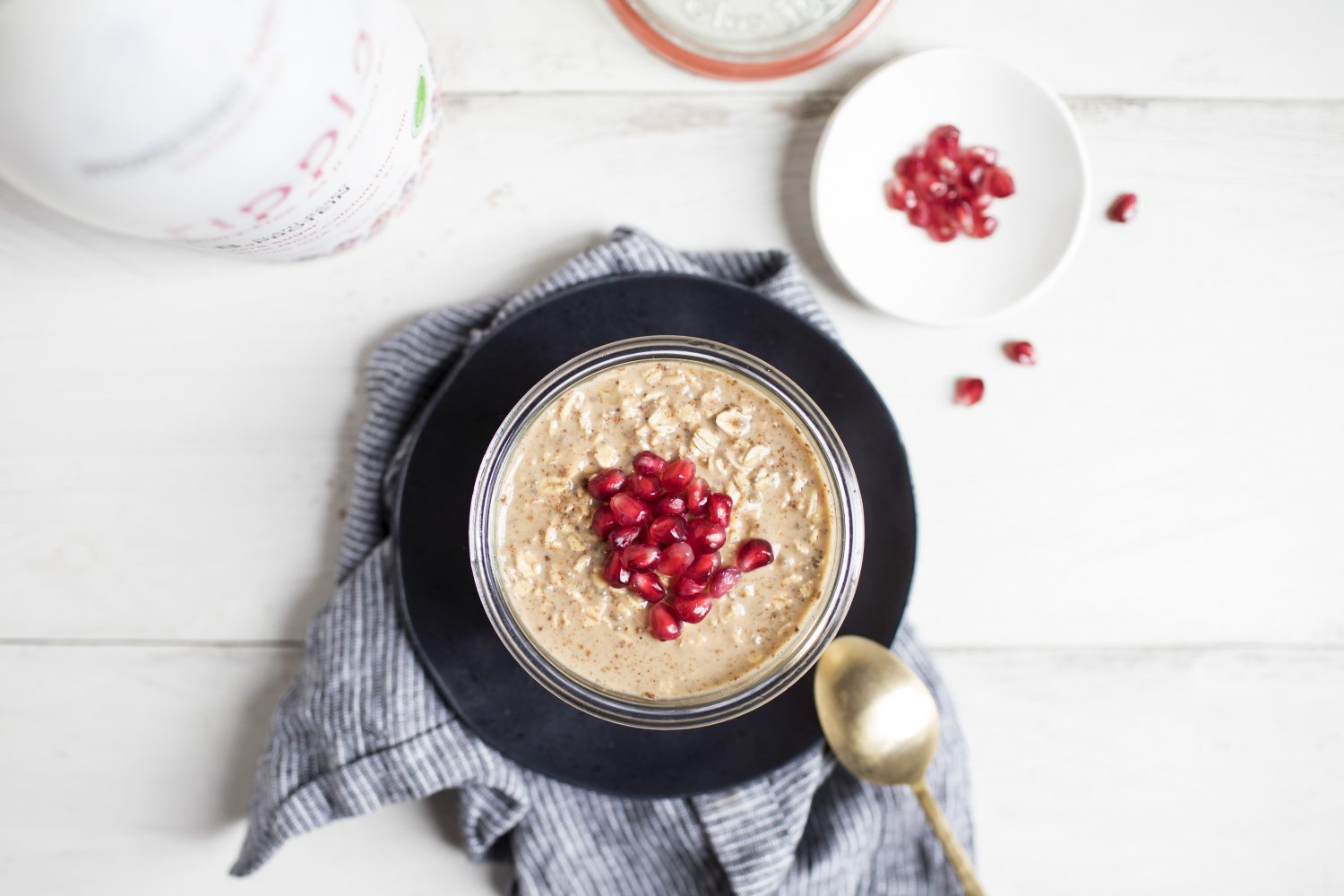 Gingerbread Overnight Oats