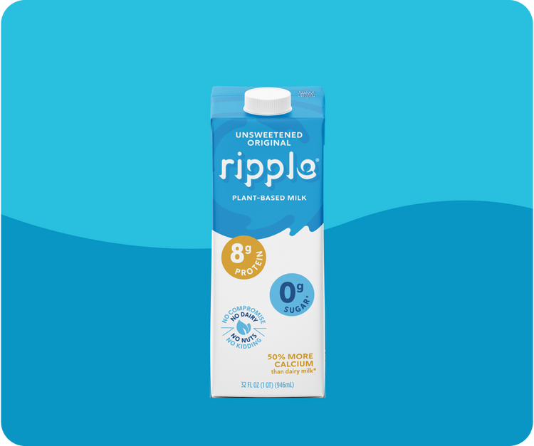 Ripple Refrigerated Unsweetened Original Milk – Ripple Foods