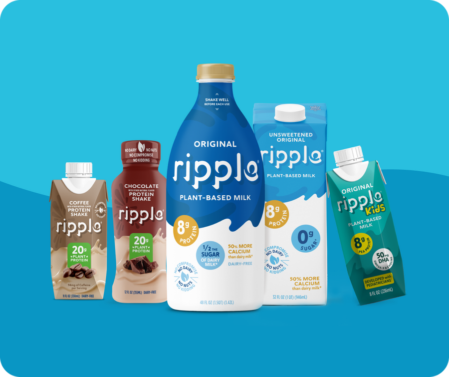 Ripple Refrigerated Unsweetened Original Milk – Ripple Foods