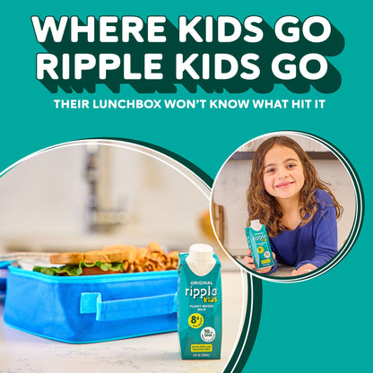 NOW AT MIDWEST COSTCO LOCATIONS: Ripple Kids On-The-Go Non-Dairy Milk Original (12-pack)