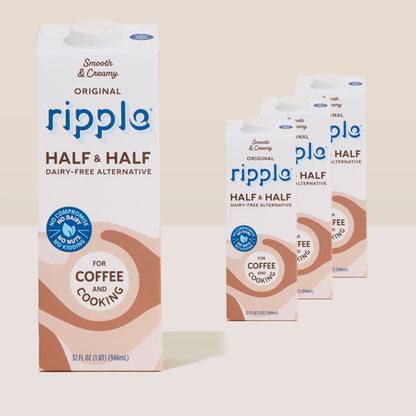 Ripple Shelf-Stable Half & Half (3-Pack)