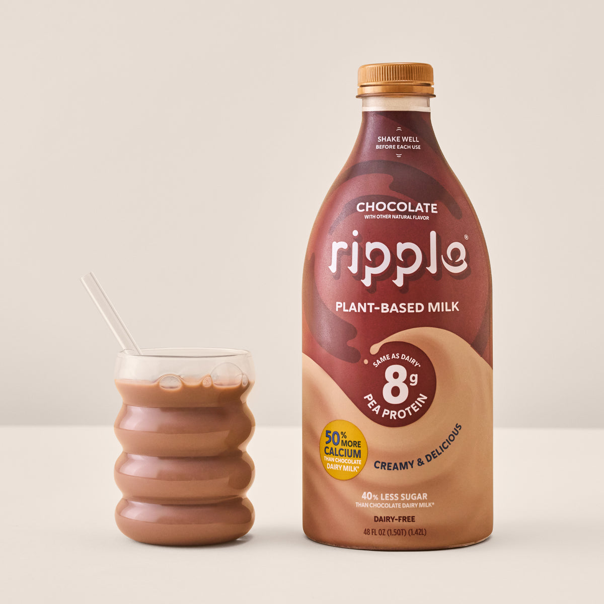 Chocolate Ripple Ripple Refrigerated Chocolate Milk – Ripple Foods