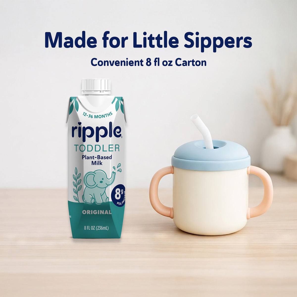 Ripple Toddler On-The-Go Original Milk (16-Pack)