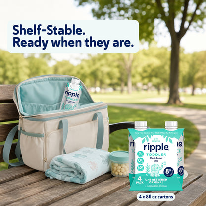 Ripple Toddler On-The-Go Unsweetened Milk (16-Pack)