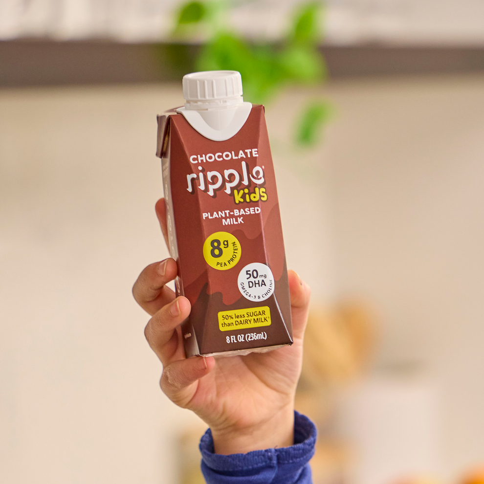 Ripple Kids On-The-Go Chocolate Milk (12-pack) – Ripple Foods