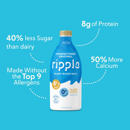 Ripple Refrigerated Unsweetened Original Milk