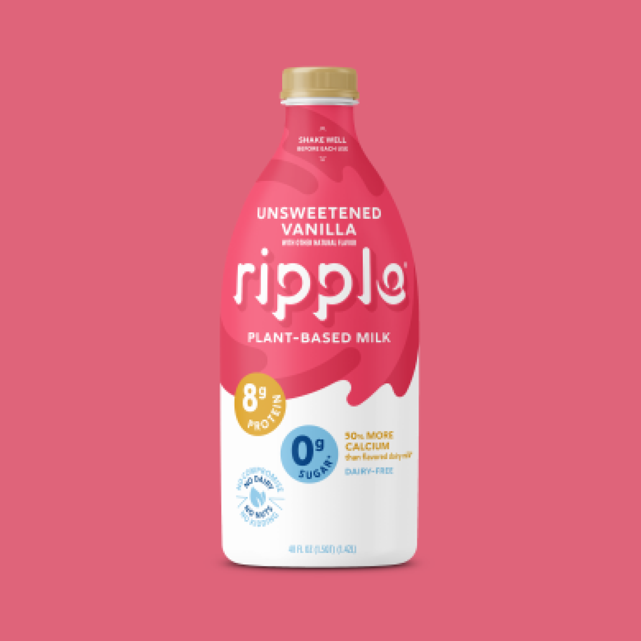 Ripple Refrigerated Unsweetened Vanilla Milk