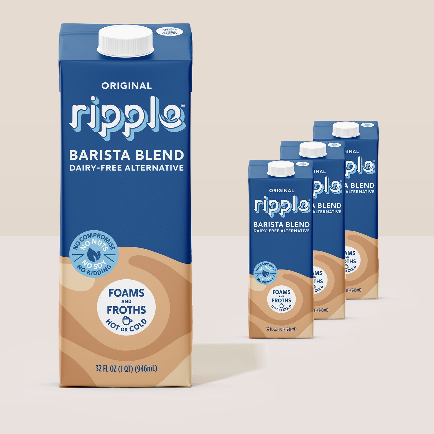 Ripple Shelf-Stable Barista Milk (3-Pack)