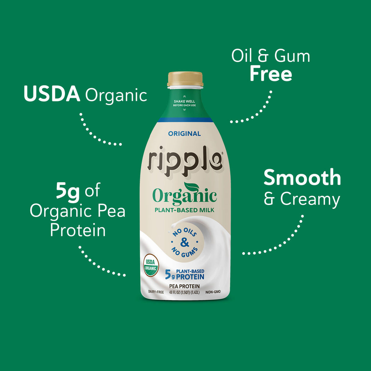 Ripple Organic Original Milk – Ripple Foods
