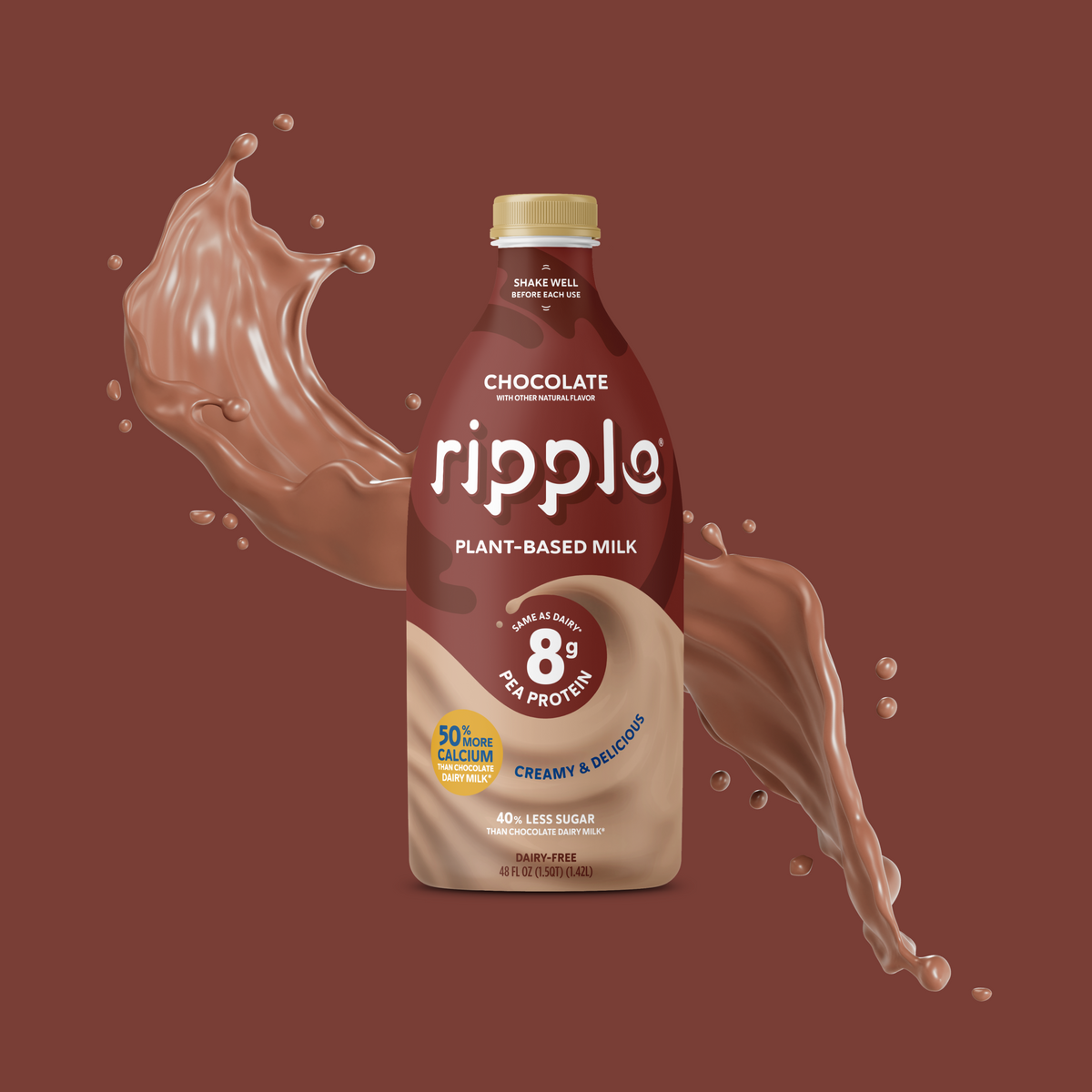 Chocolate Ripple Ripple Refrigerated Chocolate Milk – Ripple Foods