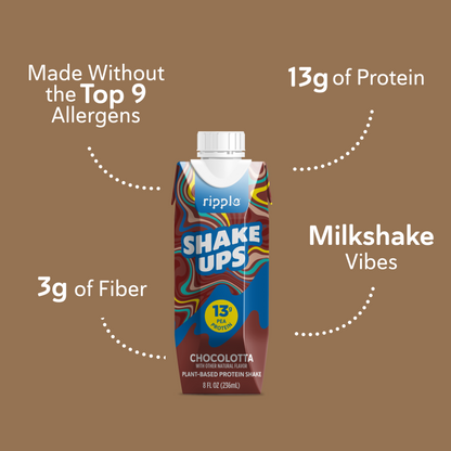 Ripple Chocolotta Kids Protein Shake Ups (12-Pack)