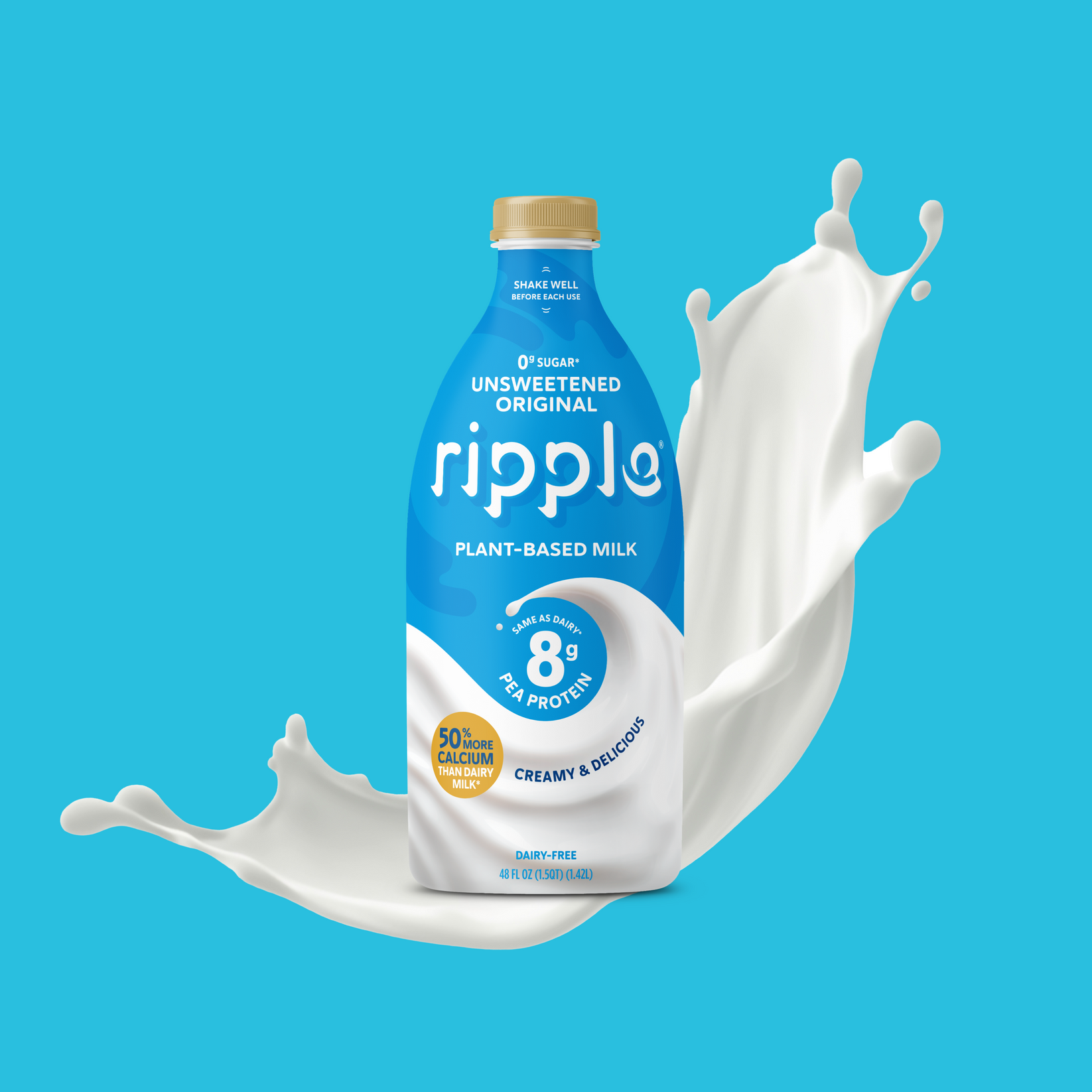 Ripple Refrigerated Unsweetened Original Milk – Ripple Foods