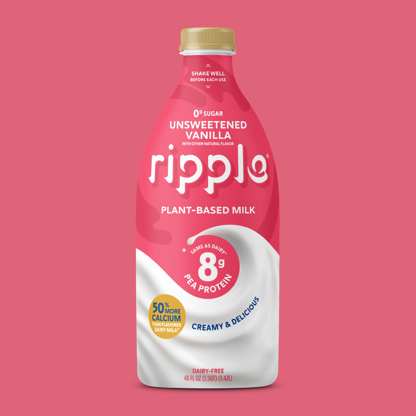 Ripple Refrigerated Unsweetened Vanilla Milk