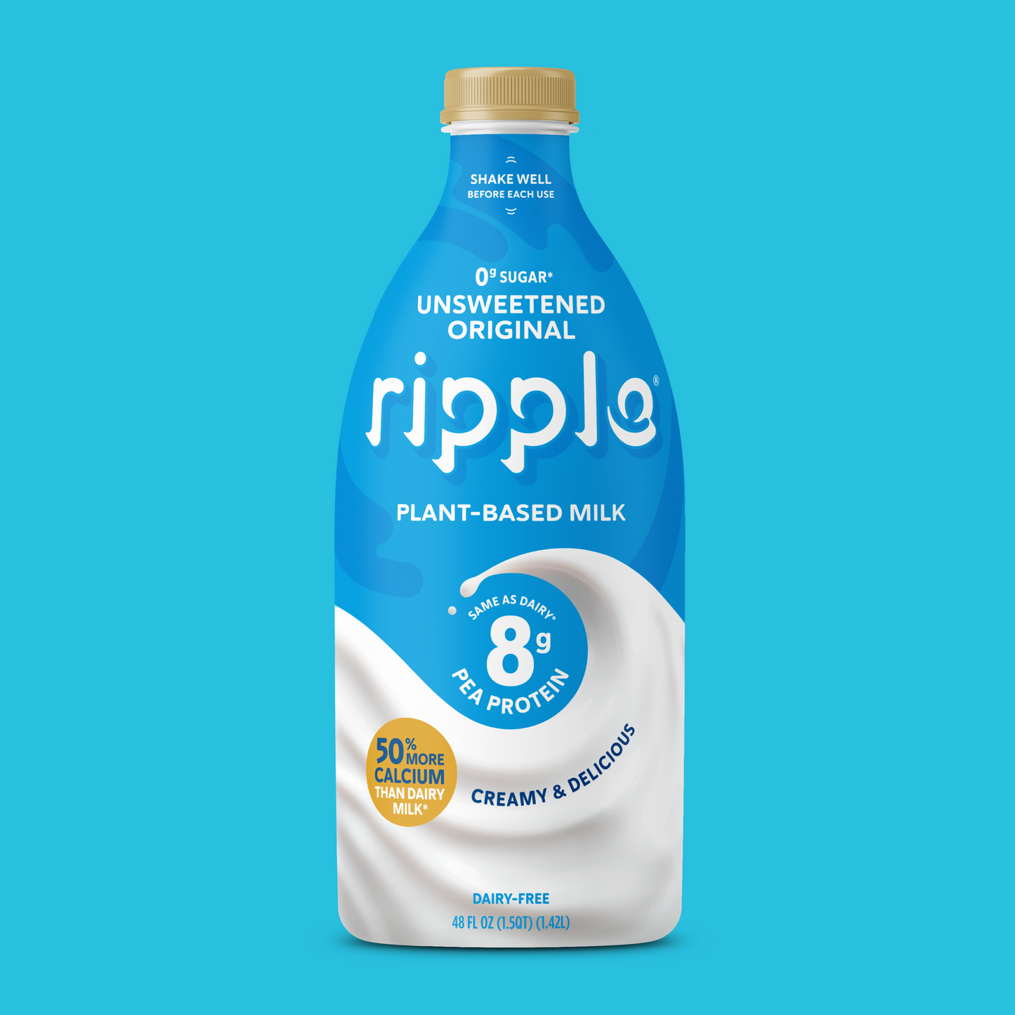 Ripple Refrigerated Unsweetened Original Milk